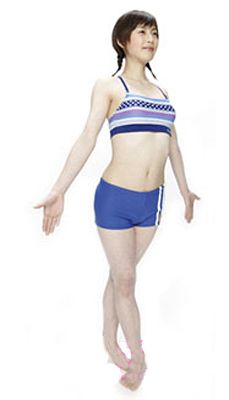 真人示范：40秒减肥操塑造傲人三围