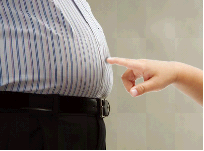 单纯“大肚子”比全身肥胖更可怕：易损伤内脏
